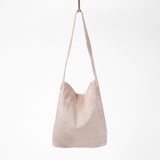 革屋が作った、「洗える革のライトトートバッグ」ピンクベージュ