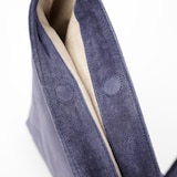 革屋が作った、「洗える革のライトトートバッグ」ネイビー