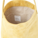 革屋が作った、「洗える革のライトトートバッグ」マスタード