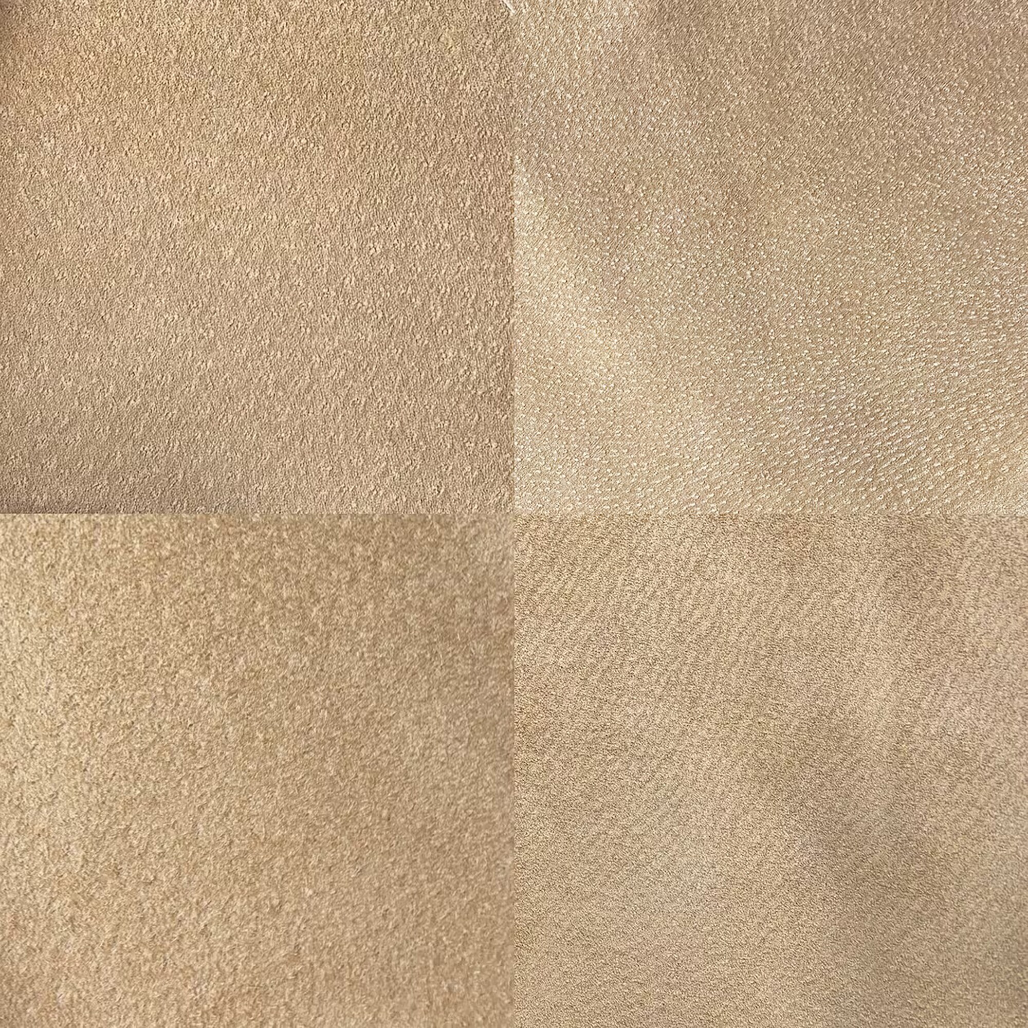 革屋が作った、「洗える革のドロップトート・大」ベージュ