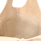 トウキョウレザーファクトリー　革屋が作った、「洗える革のドロップトート・大」ベージュ