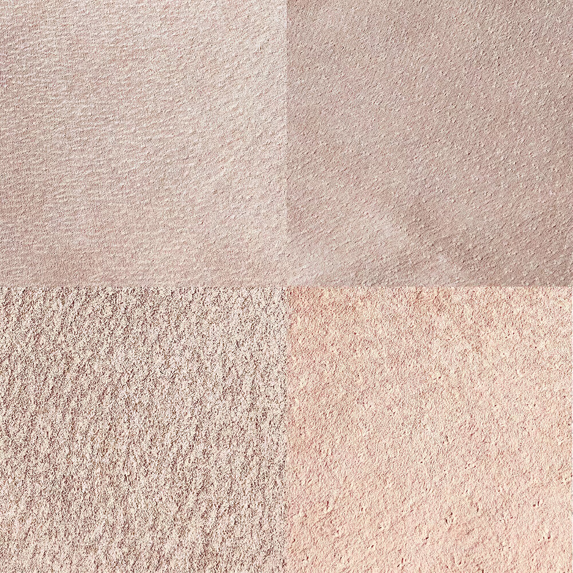 革屋が作った、「洗える革のドロップトート・大」ピンクベージュ