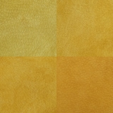 革屋が作った、「洗える革のドロップトート・大」マスタード