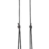 革屋が作った、「洗える牛革のサコッシュ」黒