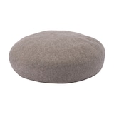 埼玉県　よこいベレーのベレー帽「ウール八角ビックベレー（アニス）」モカ