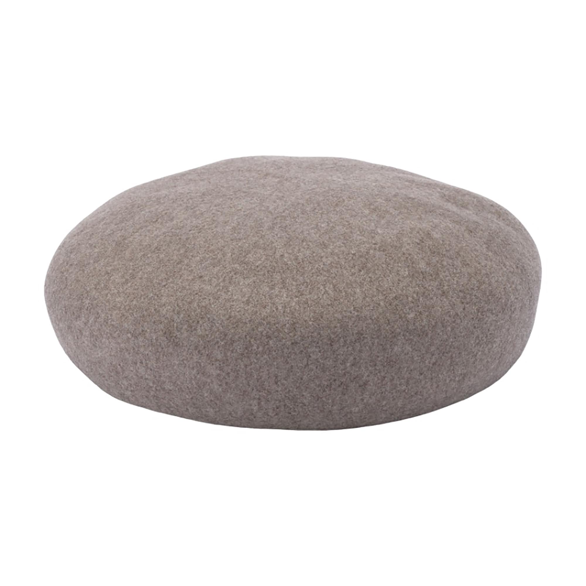 埼玉県　よこいベレーのベレー帽「ウール八角ビックベレー（アニス）」モカ