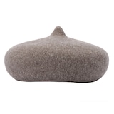 埼玉県　よこいベレーのベレー帽「とんがりベレー帽（マロン）」モカ