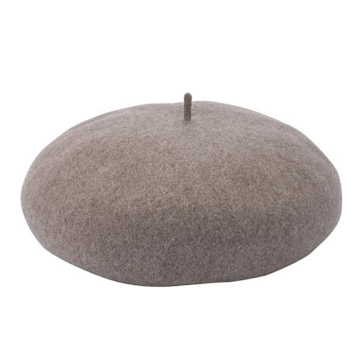 埼玉県　よこいベレーのベレー帽「トーク型バスクベレー（カノン）」モカ