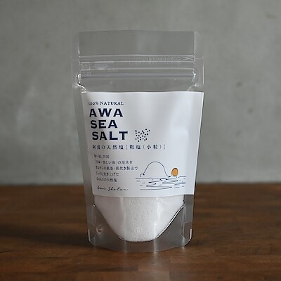 徳島県　　AWA SEA SALT　粗塩（小粒）１００ｇ