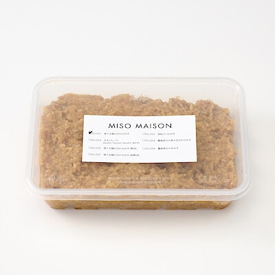 福岡県　MISO MAISON　「No.001 育てる麹の合わせみそ」　４００ｇ