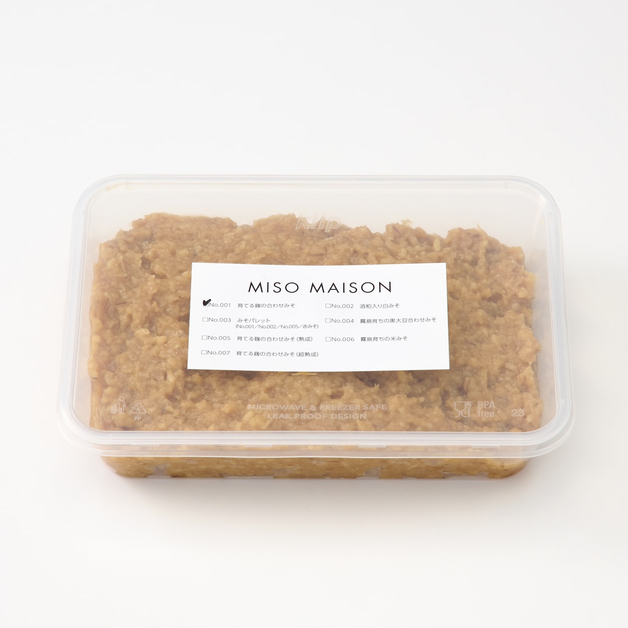 福岡県　MISO MAISON　「No.001 育てる麹の合わせみそ」　４００ｇ