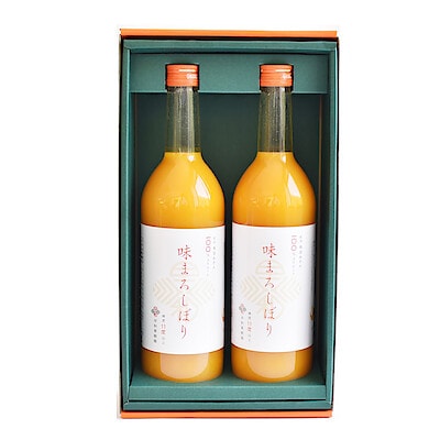 和歌山県　早和果樹園　有田みかんジュース「味まろしぼり」2本入り【ギフトにおすすめ】