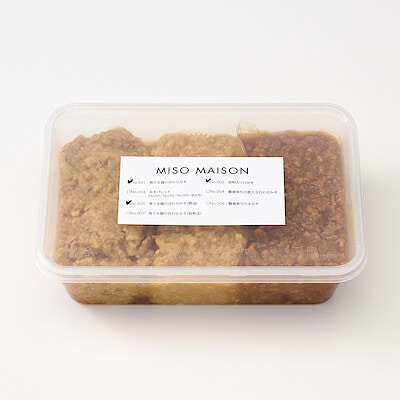 福岡県　MISO MAISON　「３色みそパレット」６００ｇ