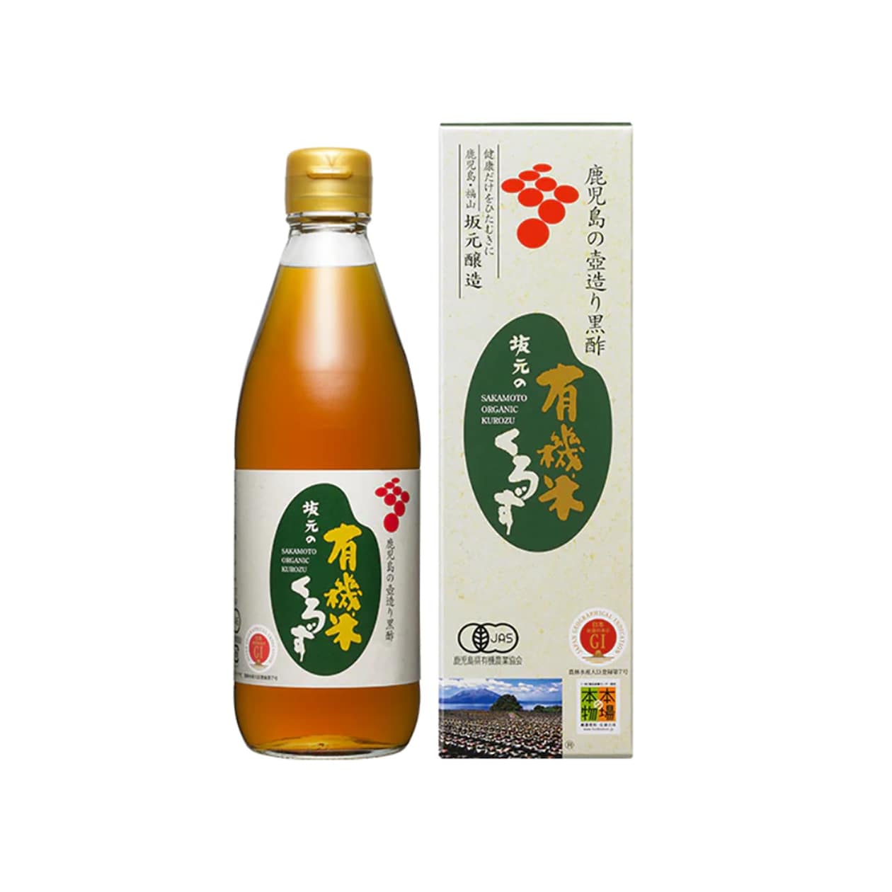 坂元醸造　「坂元の有機米くろず」　３６０ｍｌ