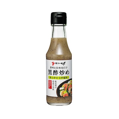 坂元醸造　「黒酢炒め［あっさりうす塩味］」　１６５ｇ