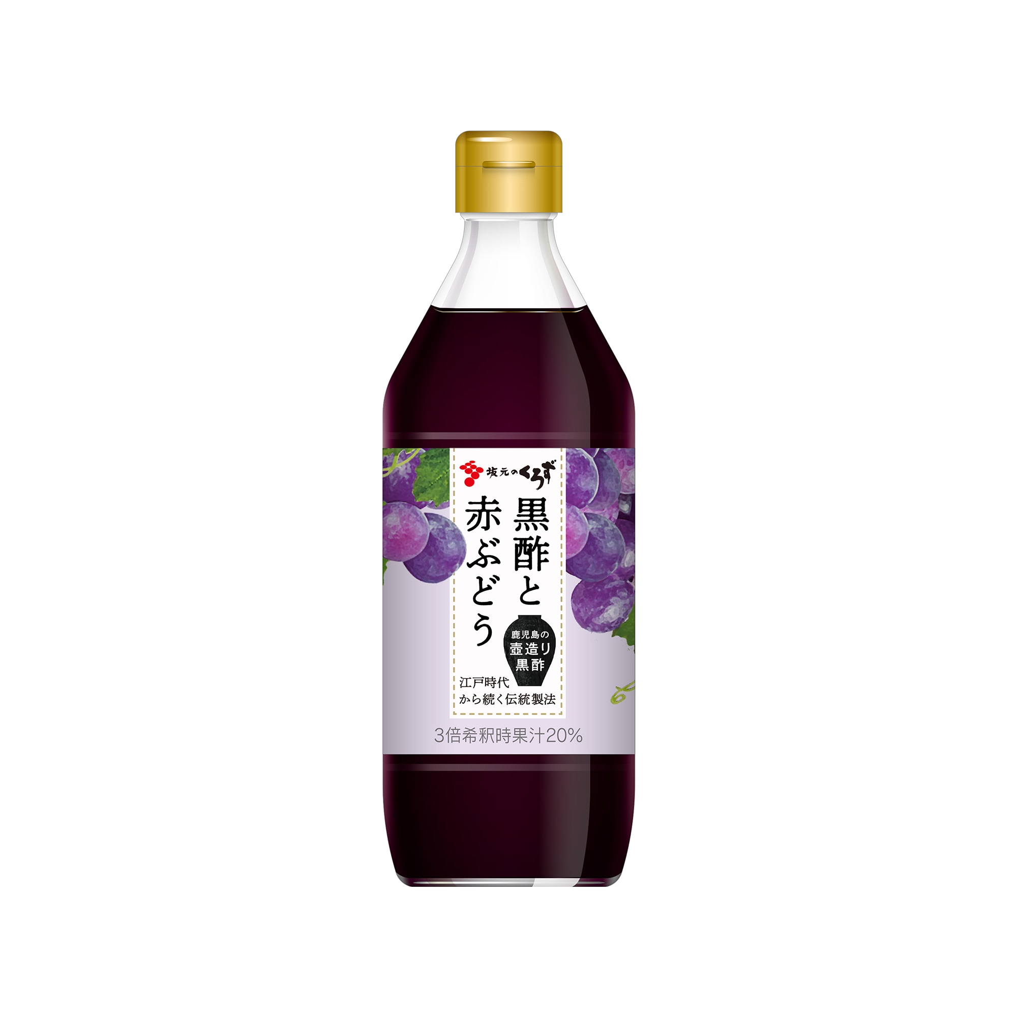 坂元醸造 「黒酢と赤ぶどう」 500ml | 無印良品
