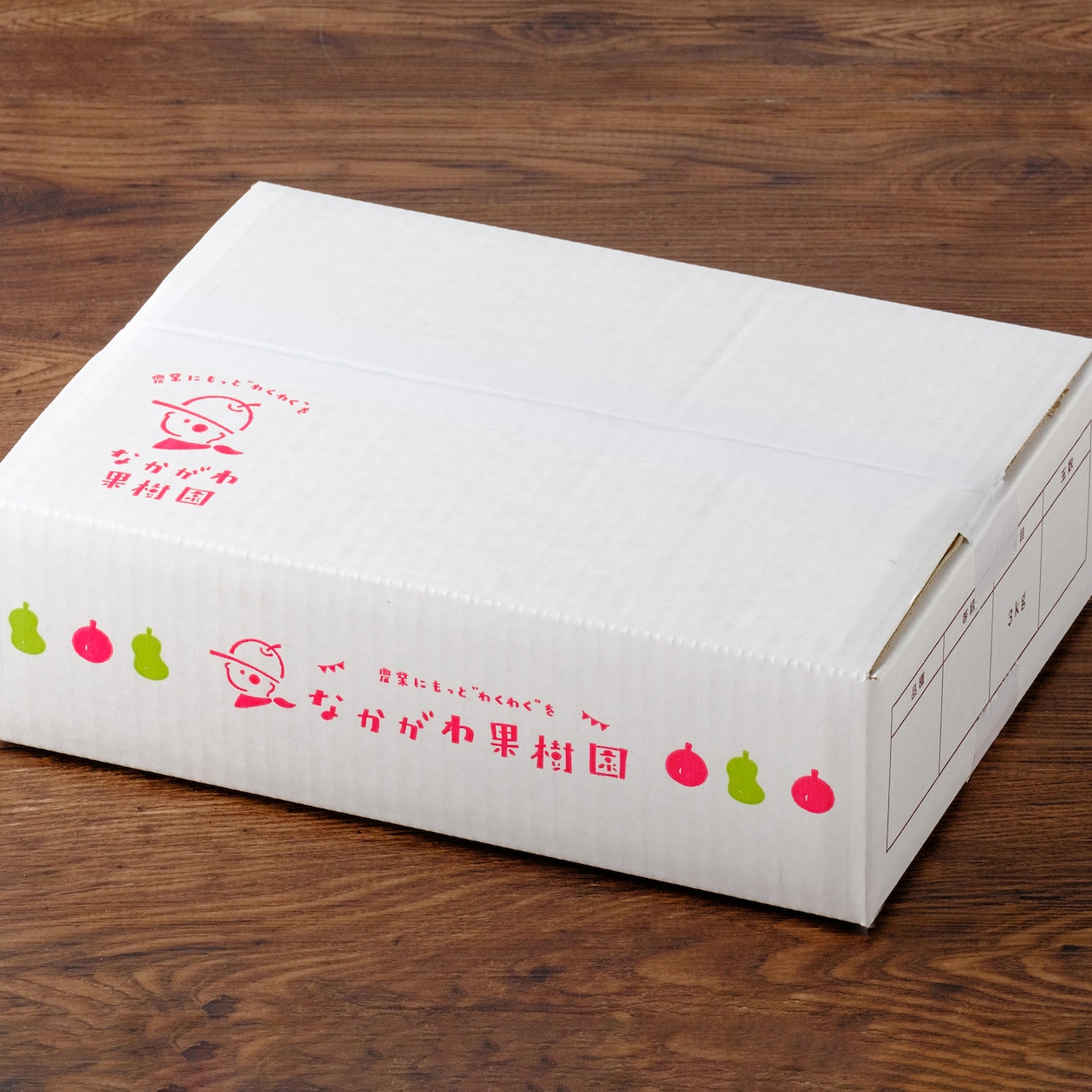 山形県産　中川果樹園のりんご「樹上完熟ふじ」家庭用・約３ｋｇ（９～１１玉）　