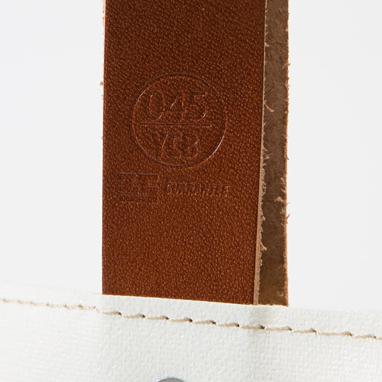 横濱帆布鞄　Ｃ　ホワイト（森野艦船帆布）