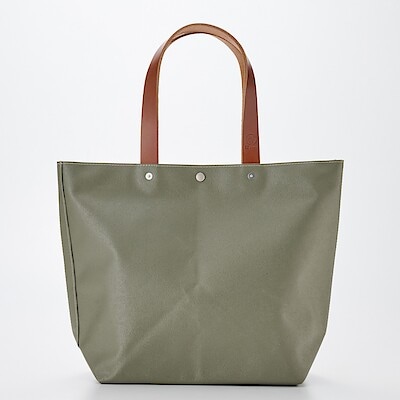 横濱帆布鞄　Ｃ　オリーブ（森野艦船帆布）