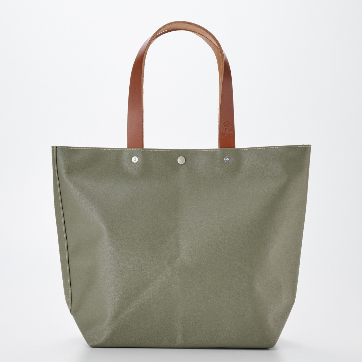 横濱帆布鞄　Ｃ　オリーブ（森野艦船帆布）