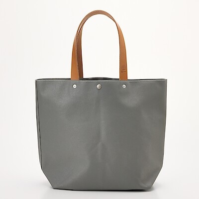 横濱帆布鞄　Ｃ　グレー（森野艦船帆布）