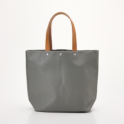 横濱帆布鞄　Ｃ　グレー（森野艦船帆布）