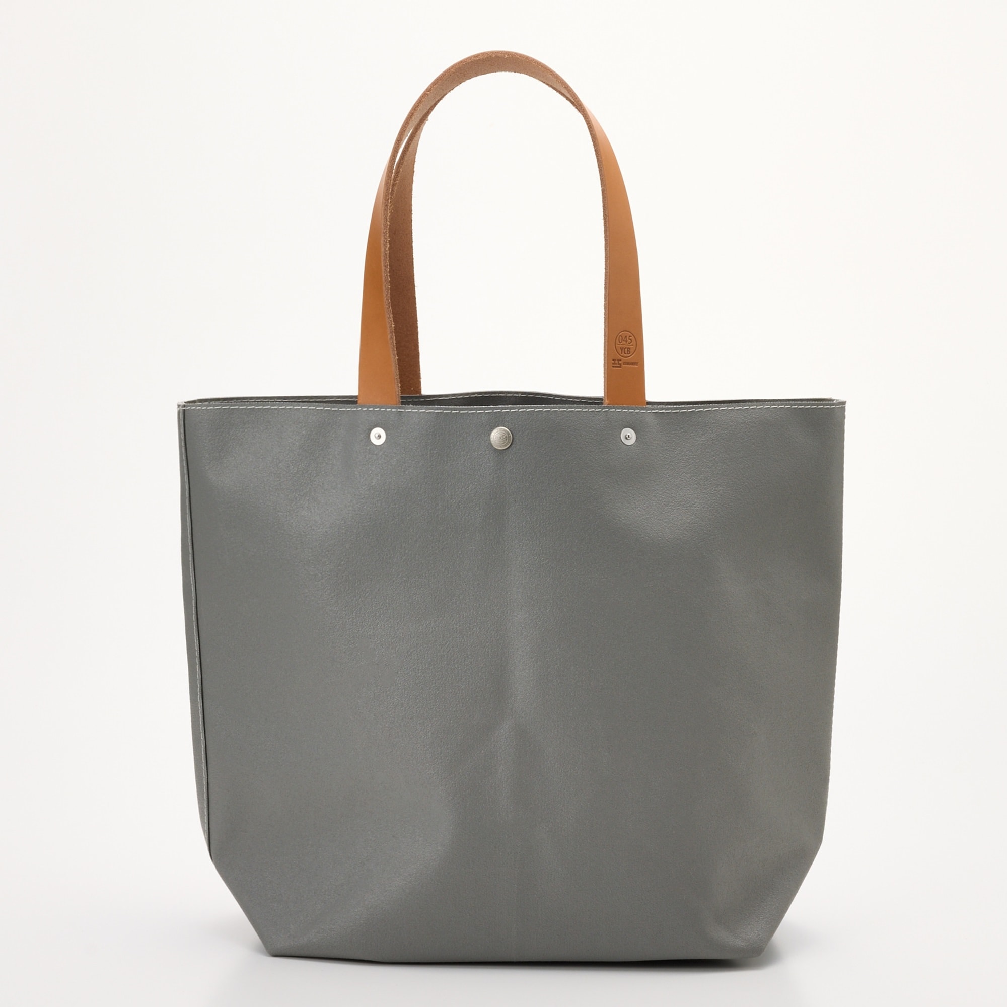 横濱帆布鞄　Ｃ　グレー（森野艦船帆布）