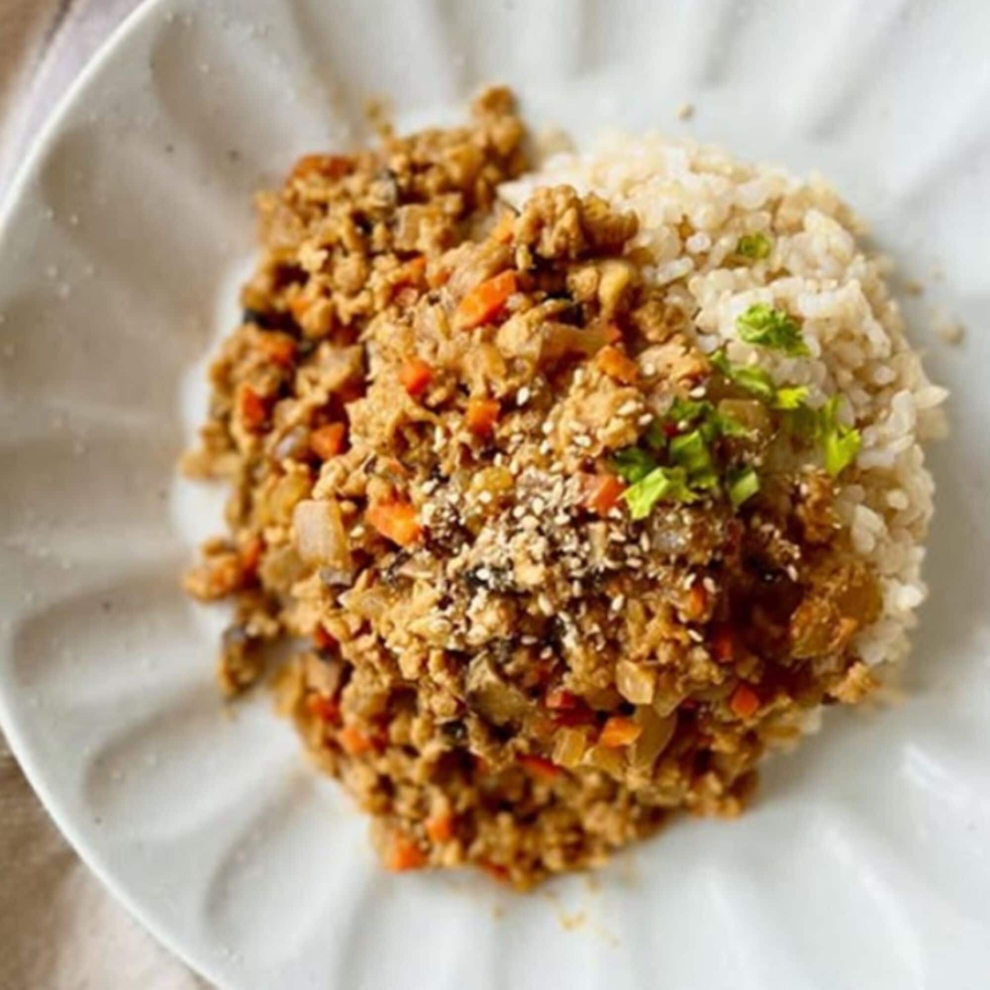 北海道産オーガニック大豆ミート（転換期間中有機大豆使用）3種セット