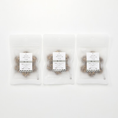 愛知県大府市　素意　ひとくちグラノーラつぶ　黒ごま　3袋セット