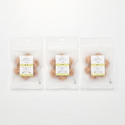 愛知県大府市　素意　ひとくちグラノーラつぶ　ゆず　3袋セット