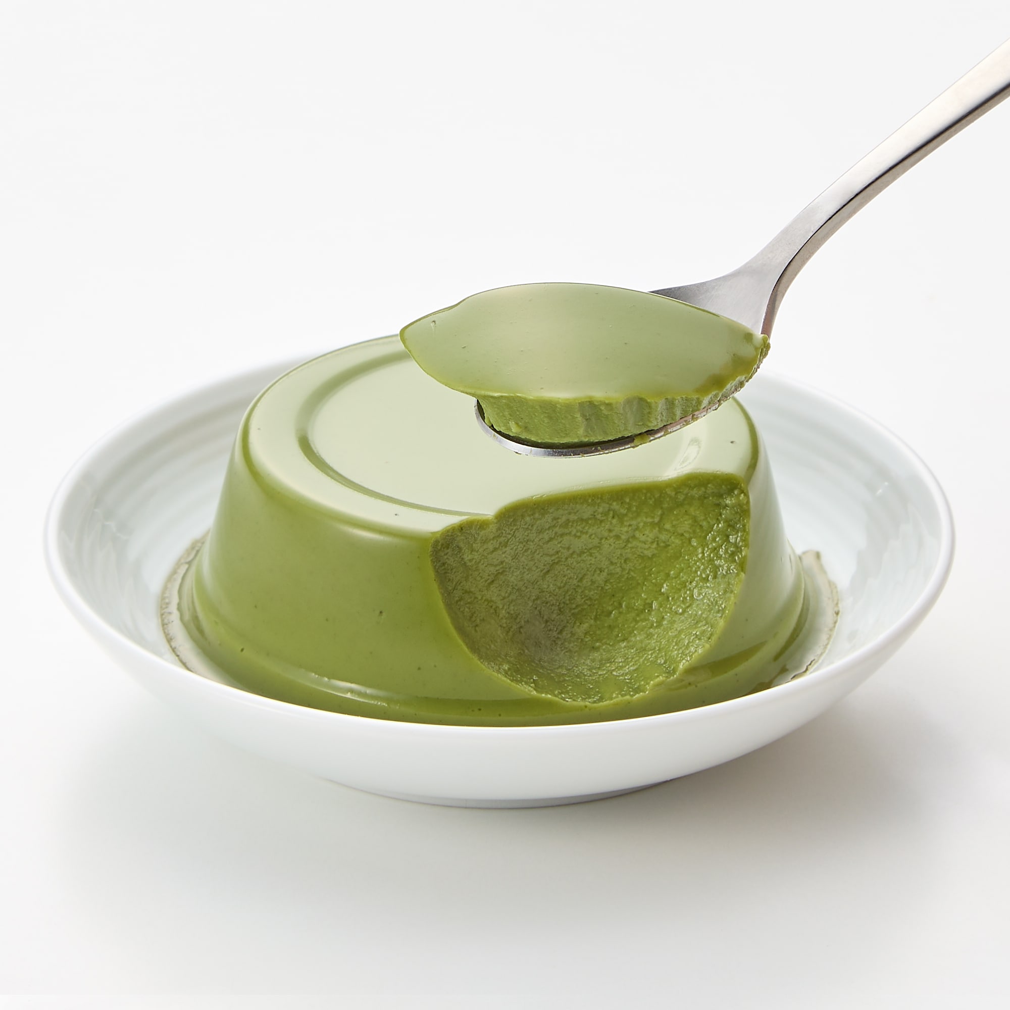 愛知県西尾市　松鶴園　抹茶ぷりん