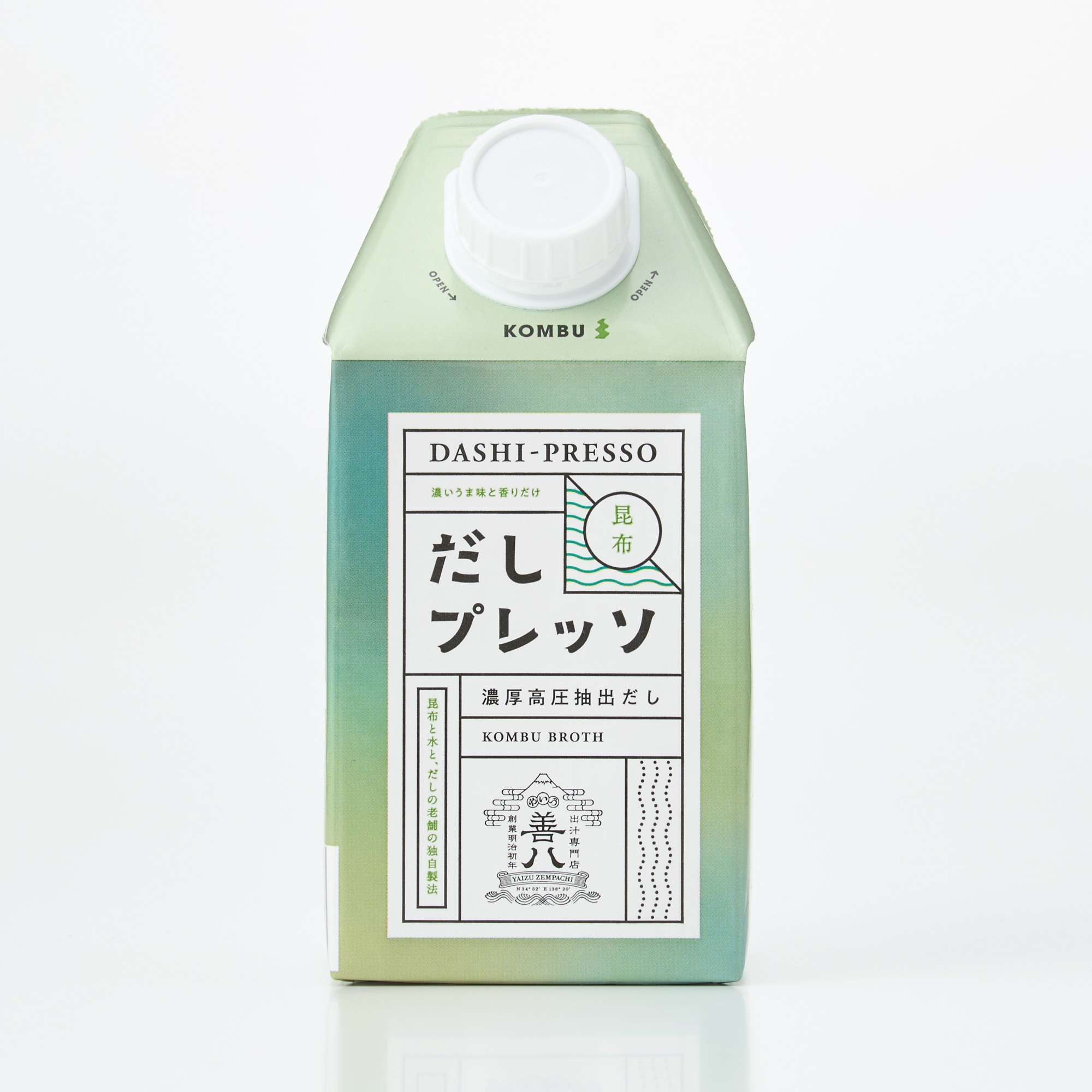 静岡県　やいづ善八　だしプレッソ　昆布　５００ｍｌ