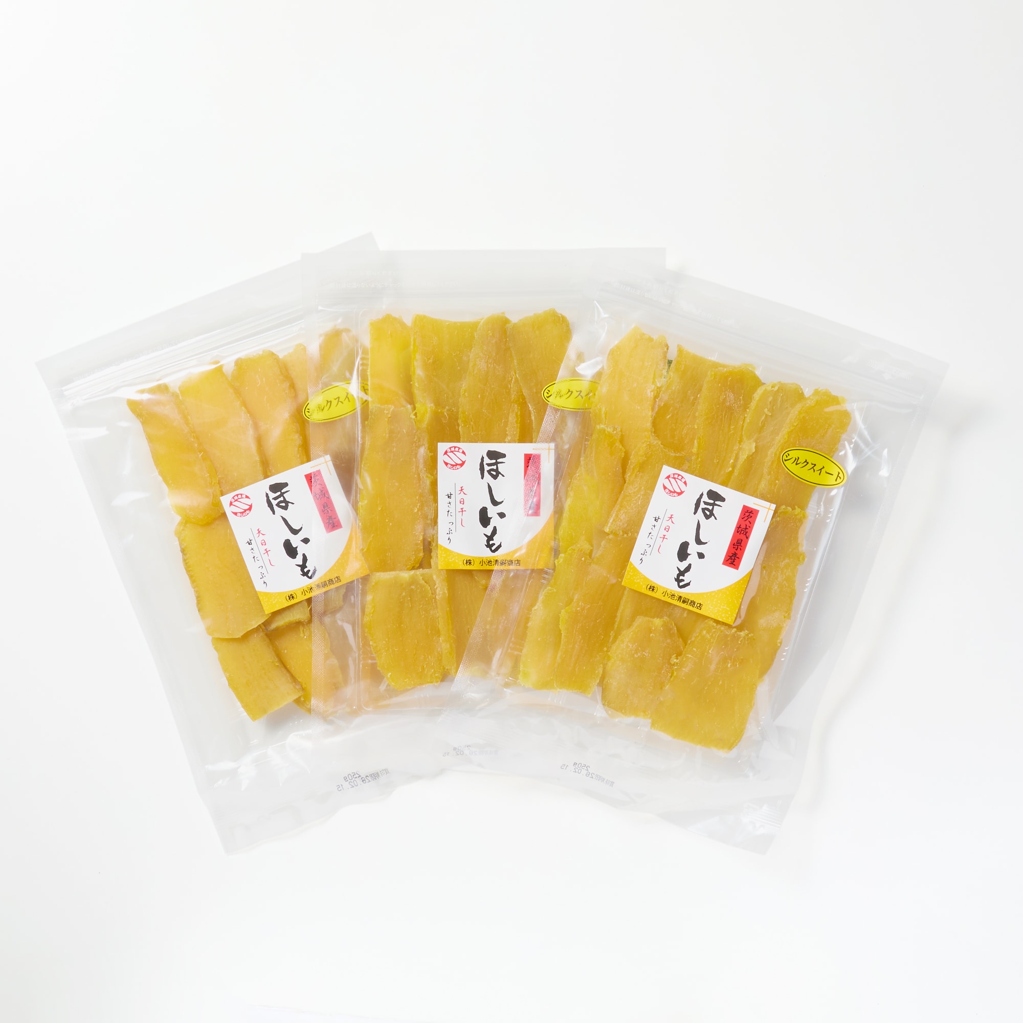 茨城県産 小池清嗣商店の干し芋「平干し（シルクスイート）」750g