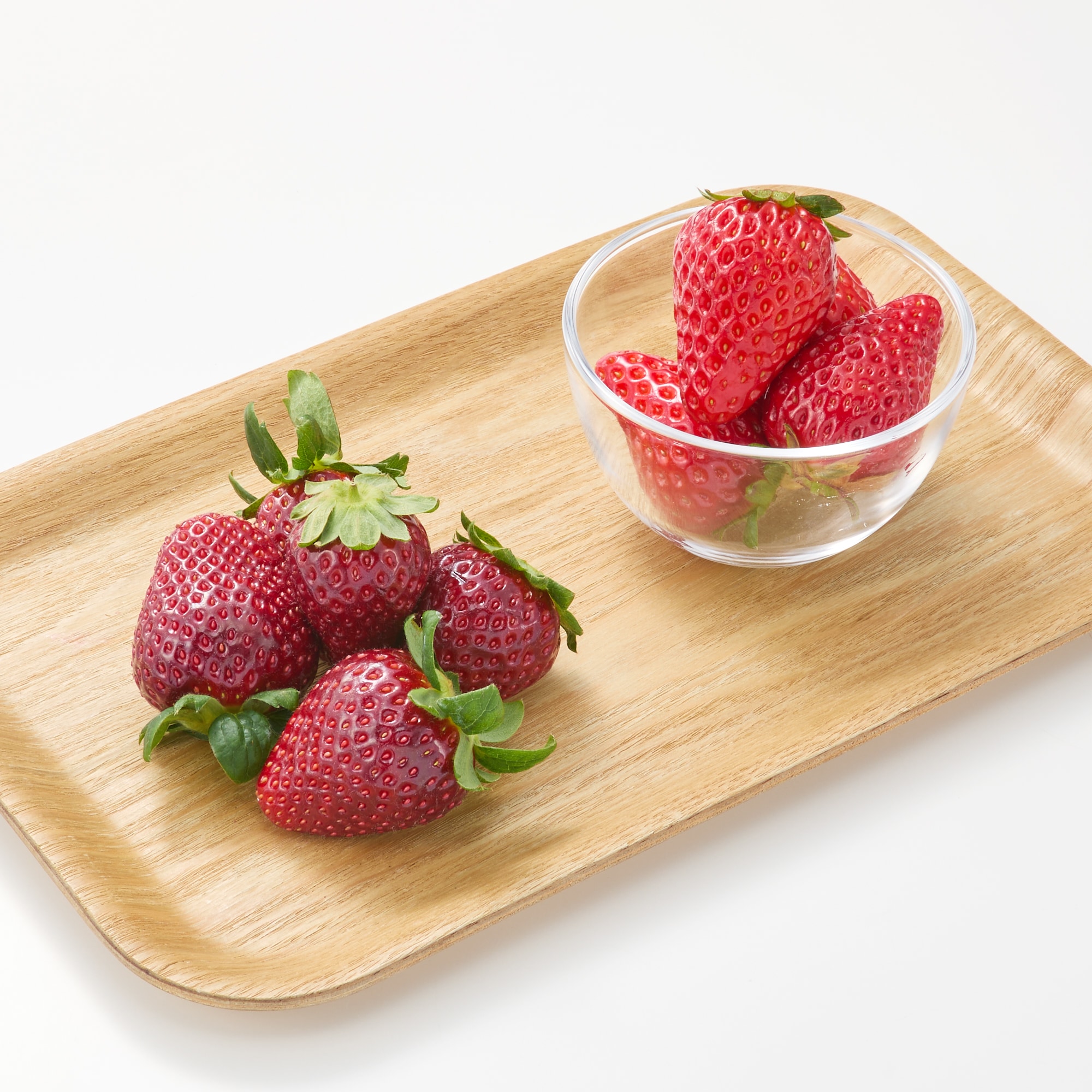 滋賀県産 いちごびよりのいちご「真紅の美鈴＆お任せ品種」約500g