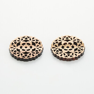 もくレース　箸置きＤ　２個セット