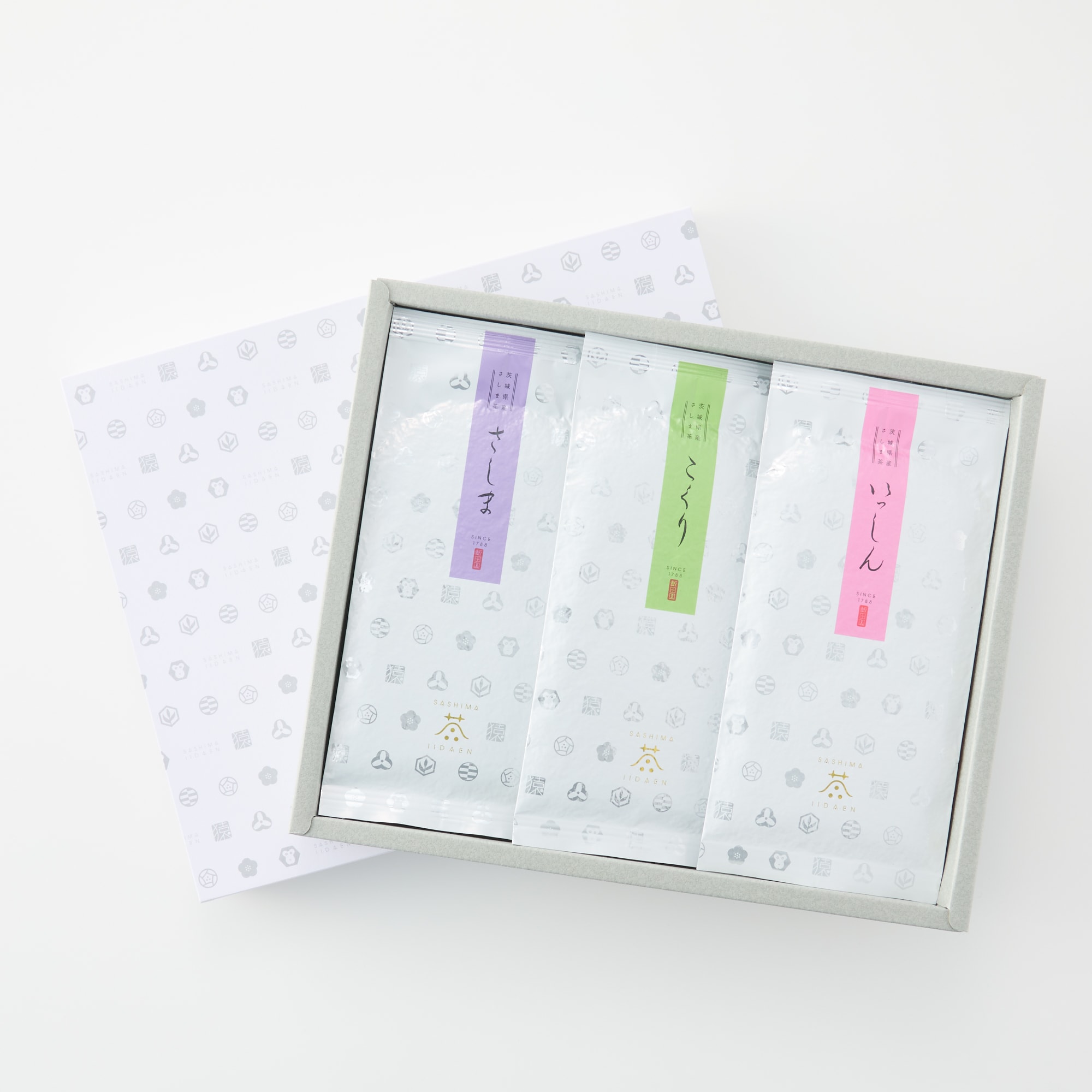 茨城県産　飯田園のさしま茶「緑茶3種セット」