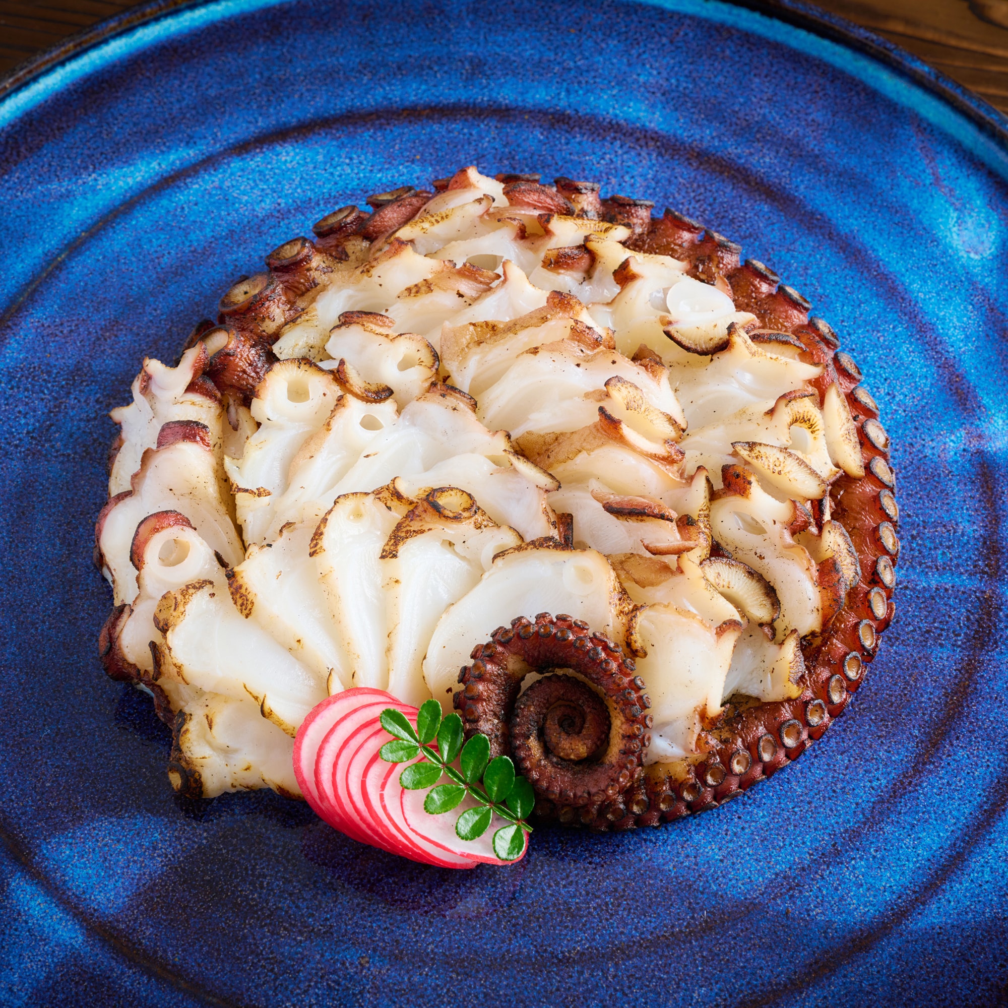 マルカ高橋水産の「マルカの活タコ　炙り焼き一本足」1本入り　約３５０ｇ