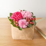 母の日　カーネーションのアレンジ　ピンク