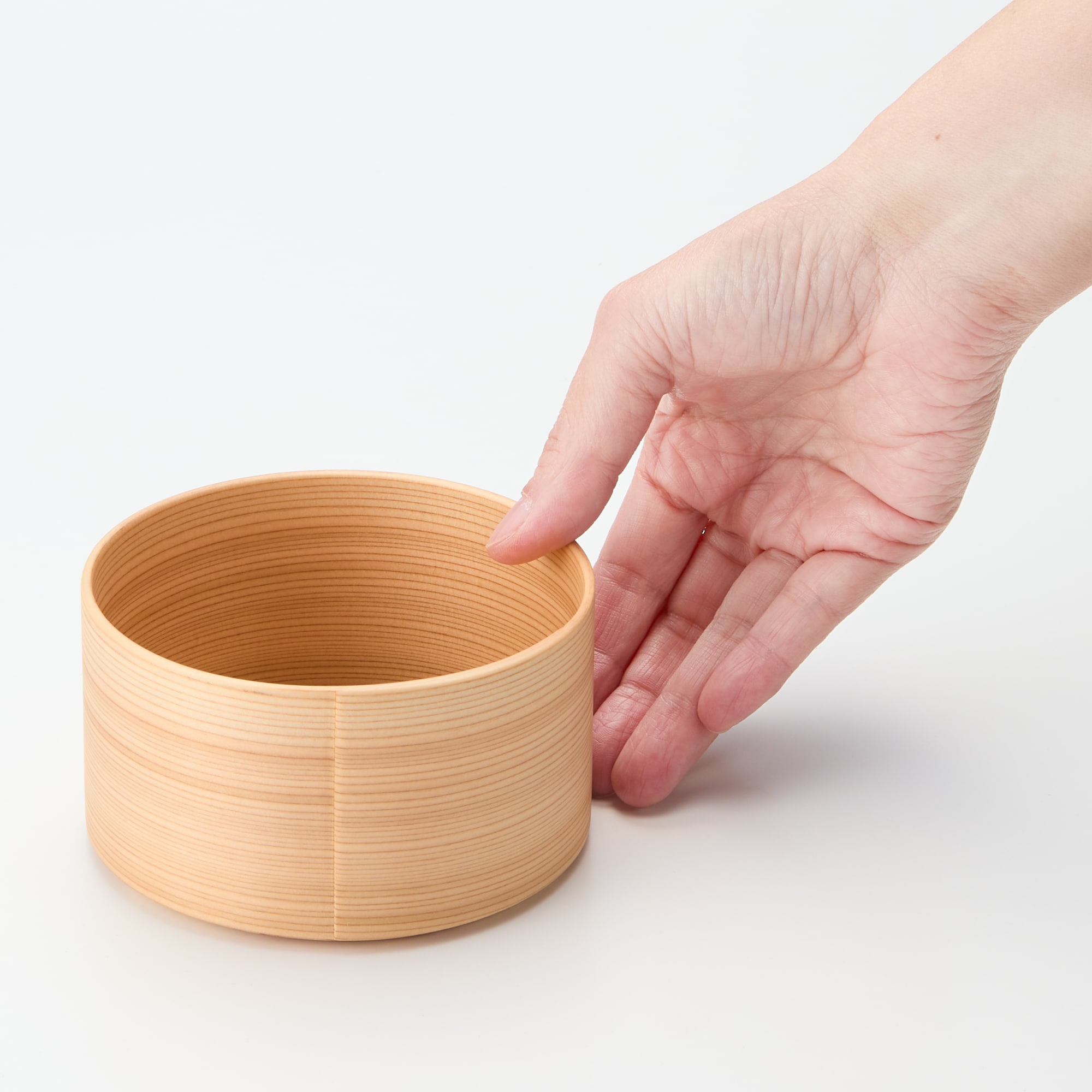 秋田県　大館工芸社の曲げわっぱ「Blanc Pa ボウル S」