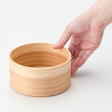 秋田県　大館工芸社の曲げわっぱ「Blanc Pa ボウル M」