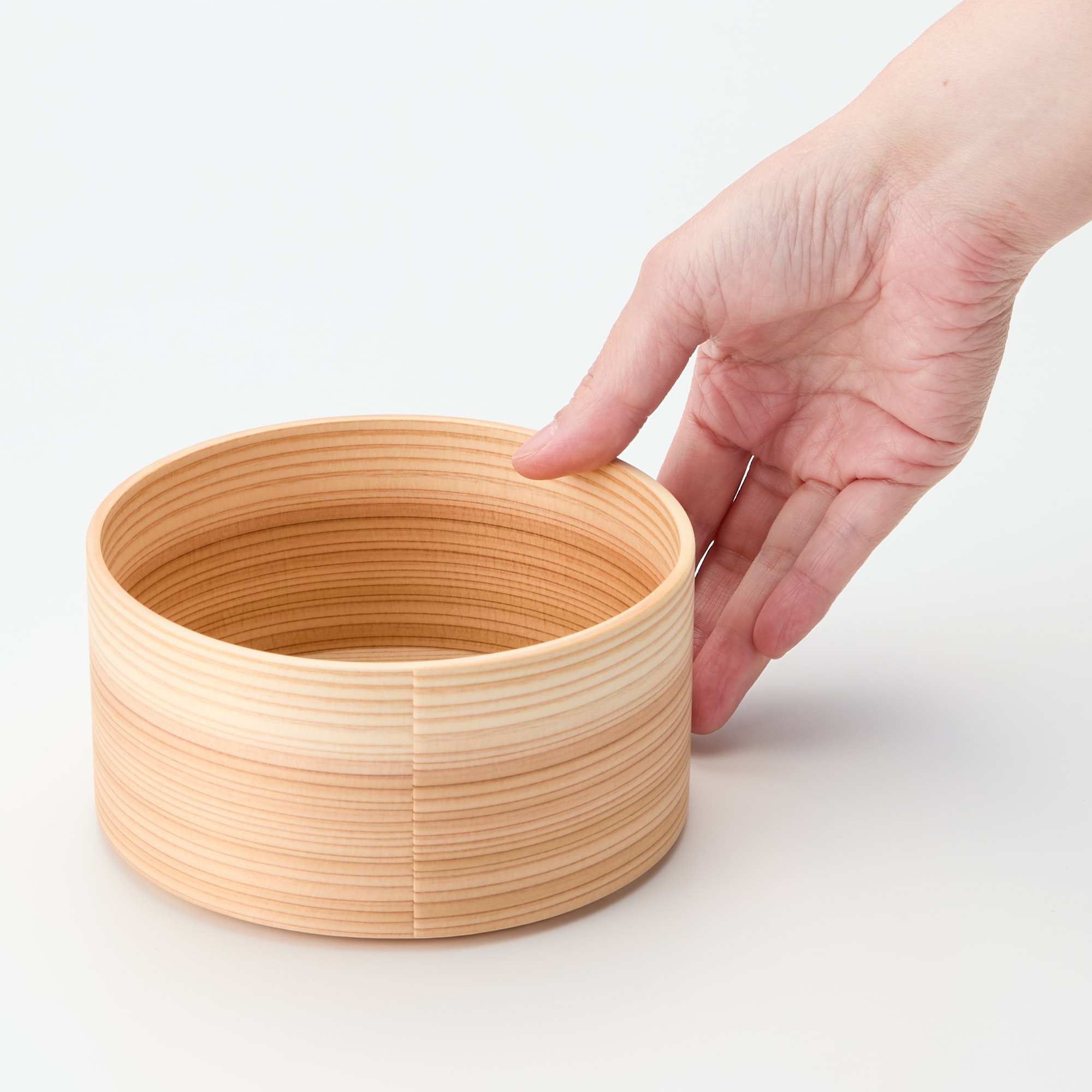 秋田県　大館工芸社の曲げわっぱ「Blanc Pa ボウル M」