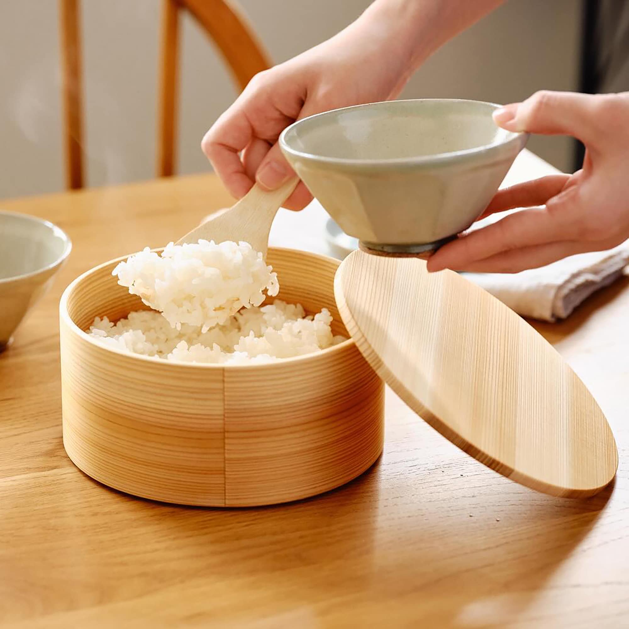 秋田県　大館工芸社の曲げわっぱ「Blanc Pa ボウル L」