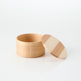 秋田県　大館工芸社の曲げわっぱ「Blanc Pa ボウルカバー S」