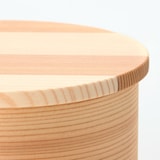 秋田県　大館工芸社の曲げわっぱ「Blanc Pa ボウルカバー S」