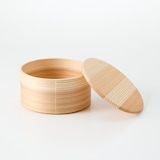 秋田県　大館工芸社の曲げわっぱ「Blanc Pa ボウルカバー M」