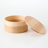 秋田県　大館工芸社の曲げわっぱ「Blanc Pa ボウルカバー L」