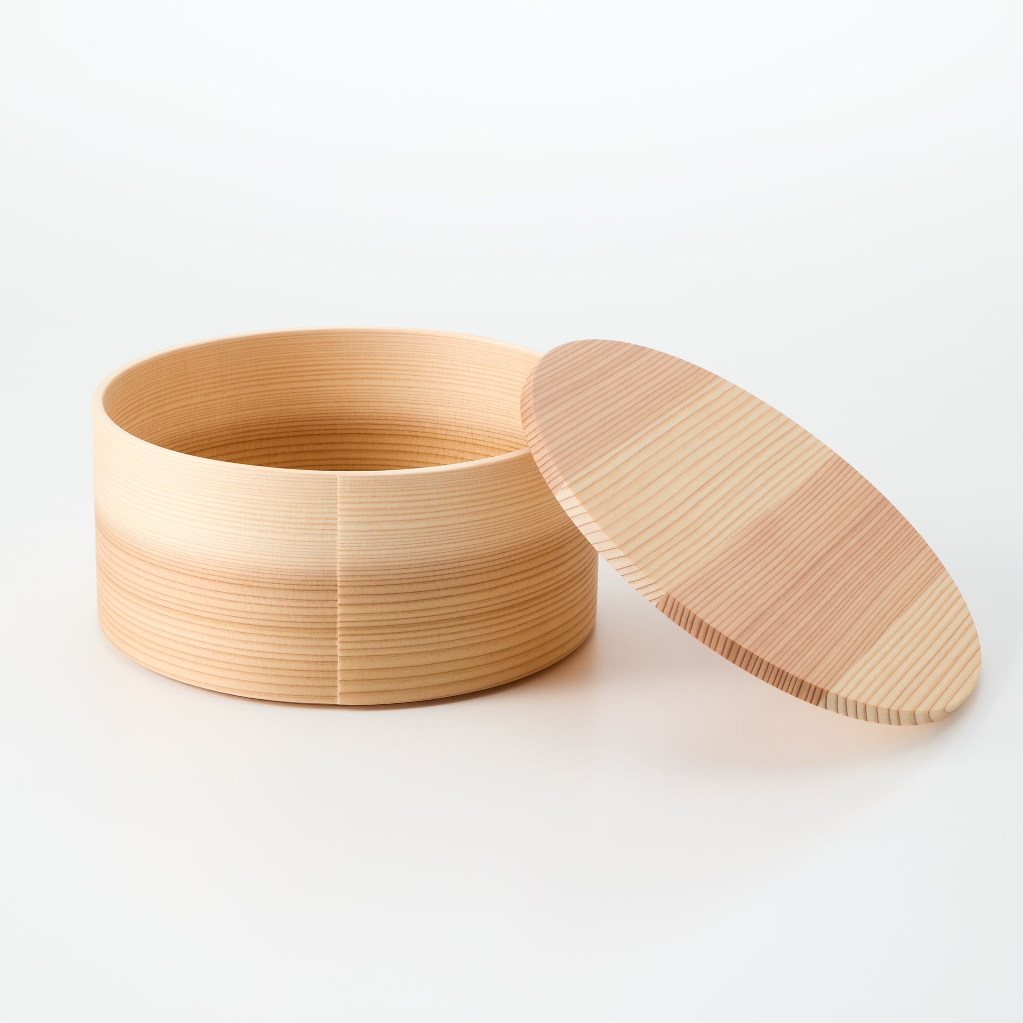 秋田県　大館工芸社の曲げわっぱ「Blanc Pa ボウルカバー L」