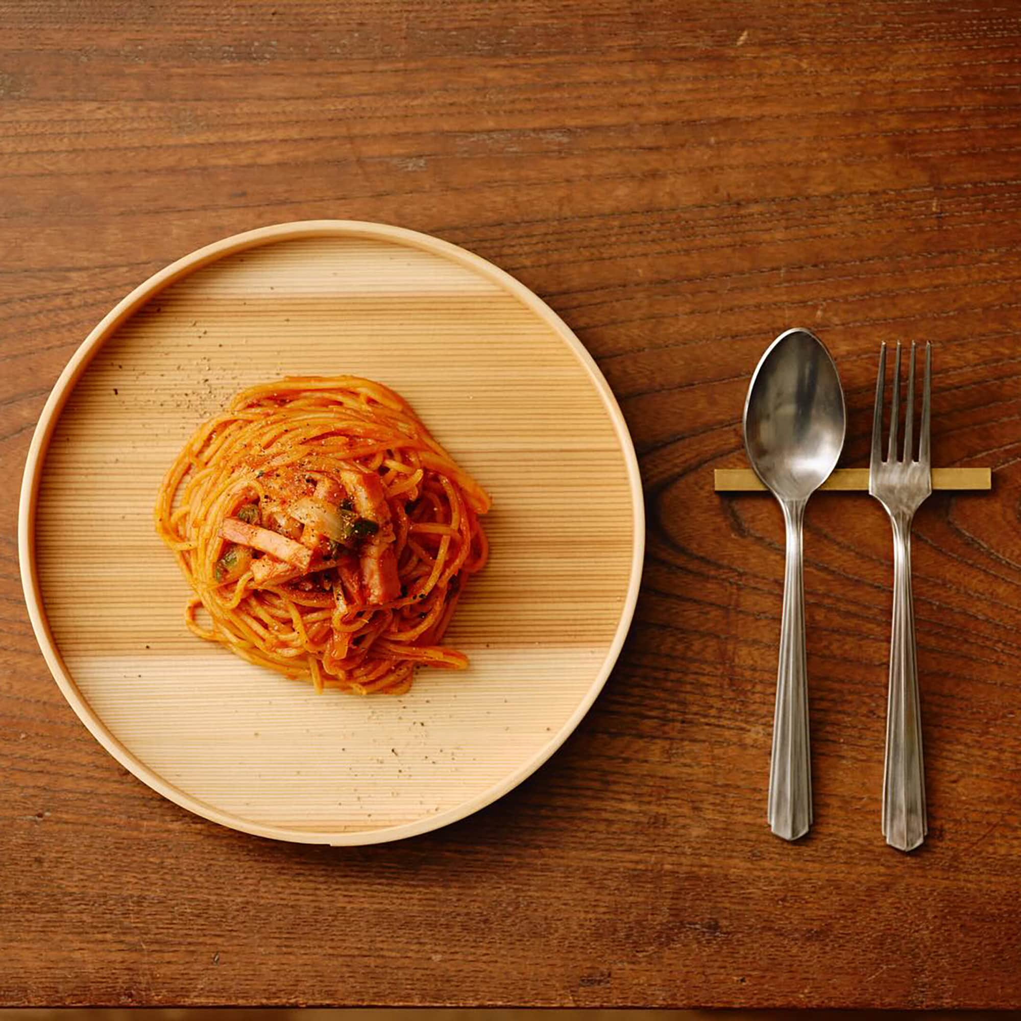 秋田県　大館工芸社の曲げわっぱ「Blanc Pa ディッシュ L」