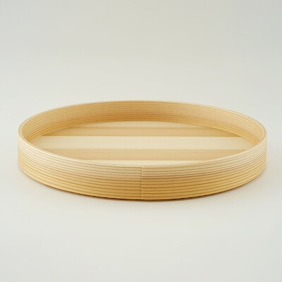 秋田県　大館工芸社の曲げわっぱ「Blanc Pa ディッシュ L」