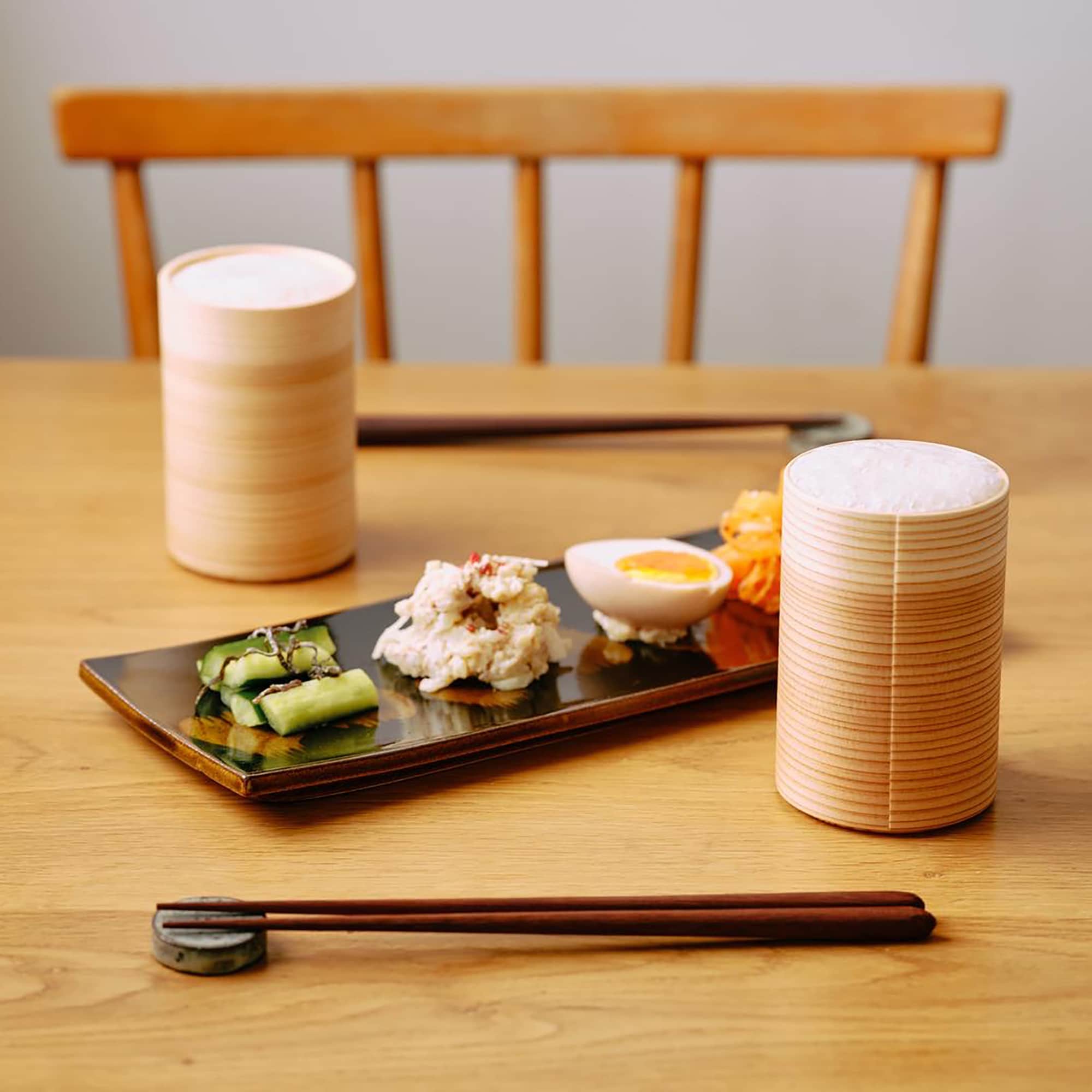 秋田県　大館工芸社の曲げわっぱ「Blan Pa カップ L」